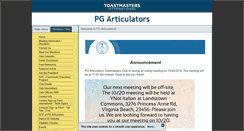 Desktop Screenshot of pgarticulators.org